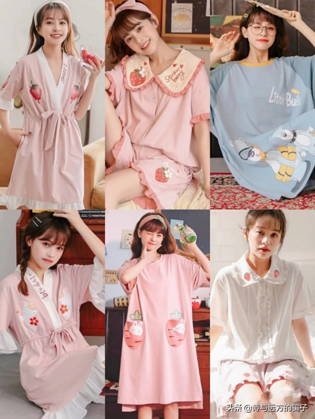夏季睡衣也要换新装，这5家平价淘宝睡衣店，可甜可高级