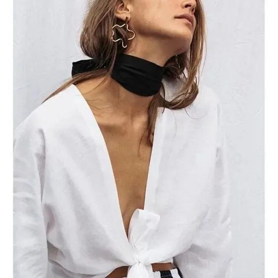 丝巾的100种系法,90x90方形丝巾的系法慢动作视频