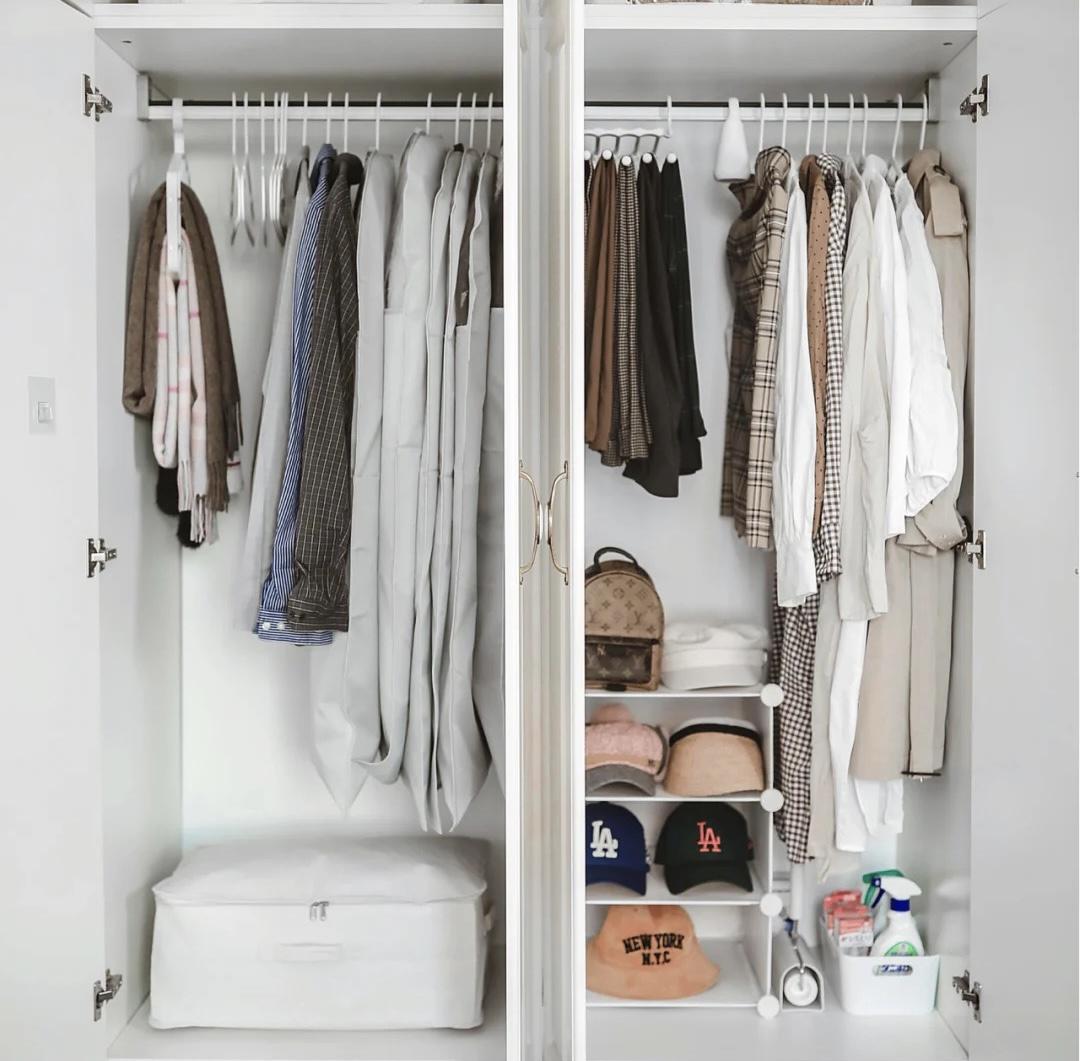 卧室整体定制衣柜与成品衣柜,新房子买成品衣柜还是定制衣柜