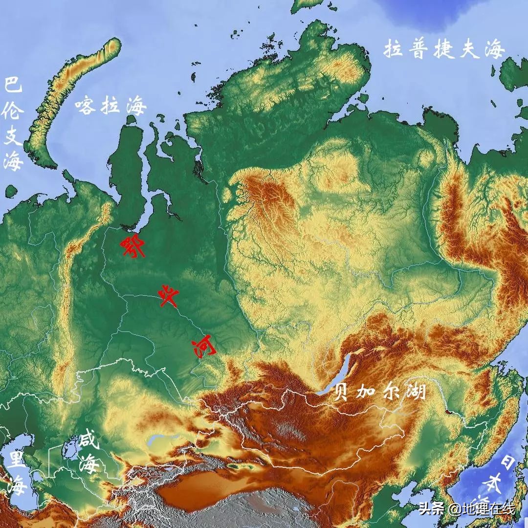 世界河流地图超清晰大图,世界最长的十条河流地图