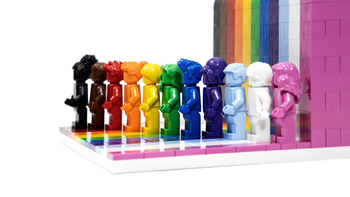 乐高40516彩虹人套装背后的故事,乐高60196北极探险系列大容量套装