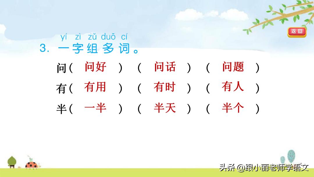 一年级语文雨点儿教学视频,一年级语文第八课雨点儿同步解析