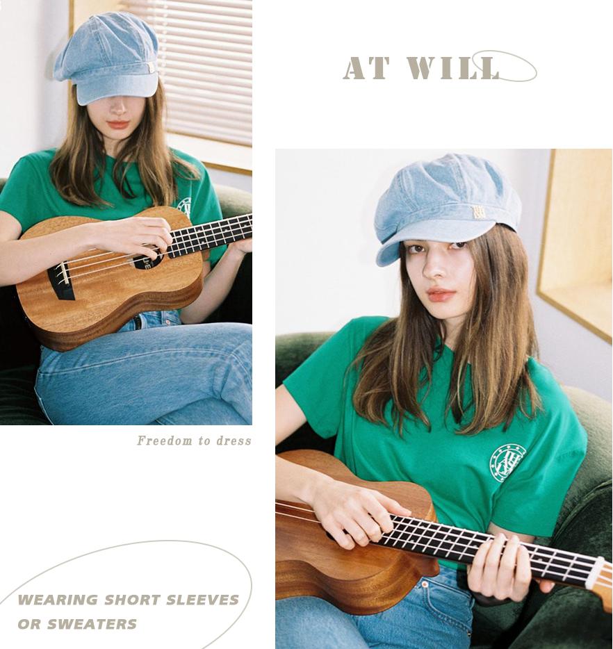 适合秋冬季戴的各种洋气帽子,夏日必备的3款帽子百搭还显脸小