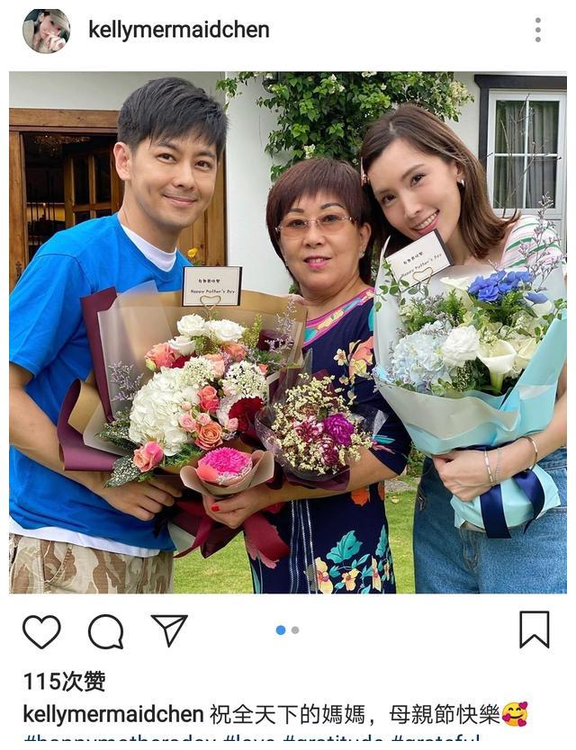 陈若仪林志颖姐弟情深,林志颖妈妈对陈若仪态度转变