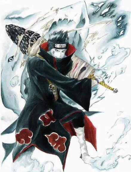 火影忍者真男人鬼鲛的故事,火影忍者鬼鲛巅峰时期