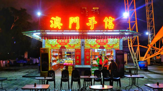 珠海游澳门夜间风景,在珠海看澳门夜景最佳观赏地点