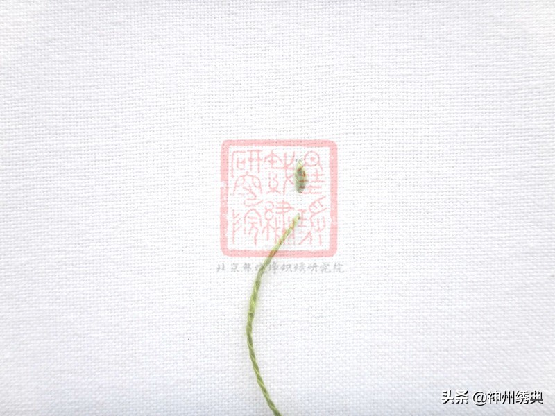 不规则长短针刺绣针法,中国刺绣针法