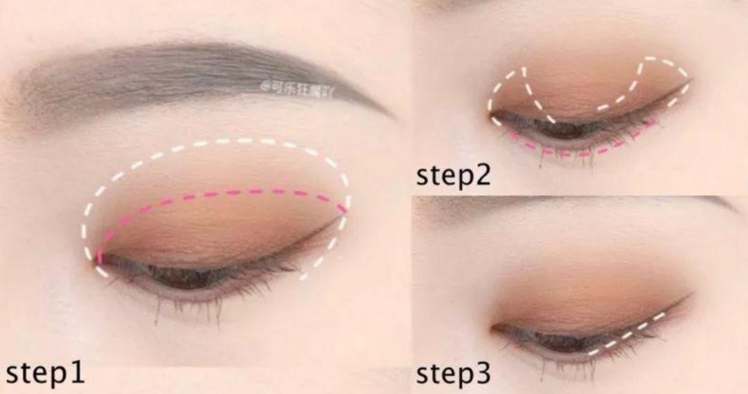眼睛妆容教程显年轻,眼睛大比较自然的妆容