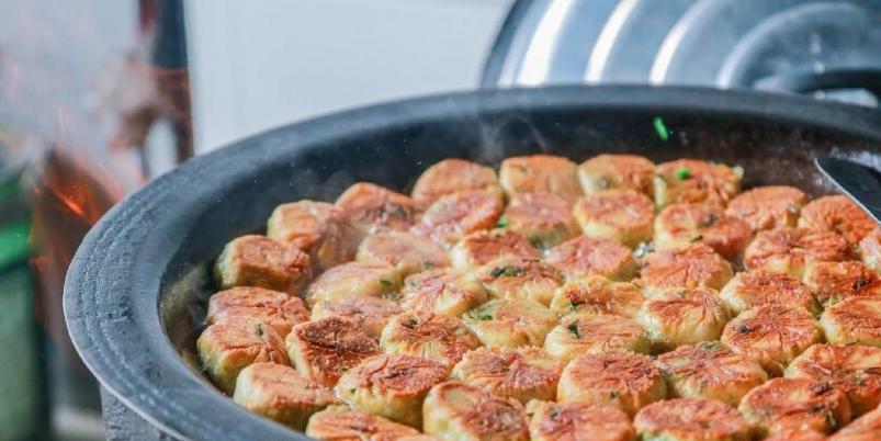 南京自制炉子,南京浦口很有名的煎包