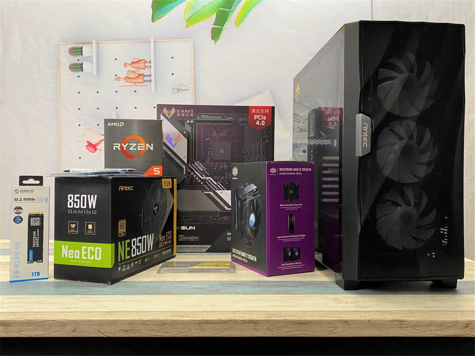 机箱安钛克风行者,安钛克ne750电源配什么机箱