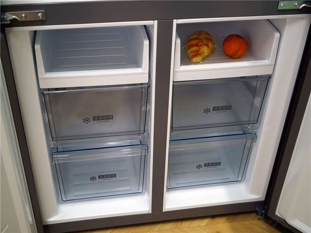 一级能效美的446冰箱,美的519升对开冰箱深度评测