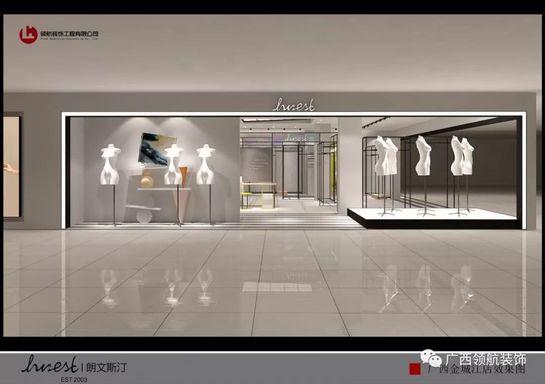 2020女装店轻奢高级灰装修,高级灰女装店装修风格