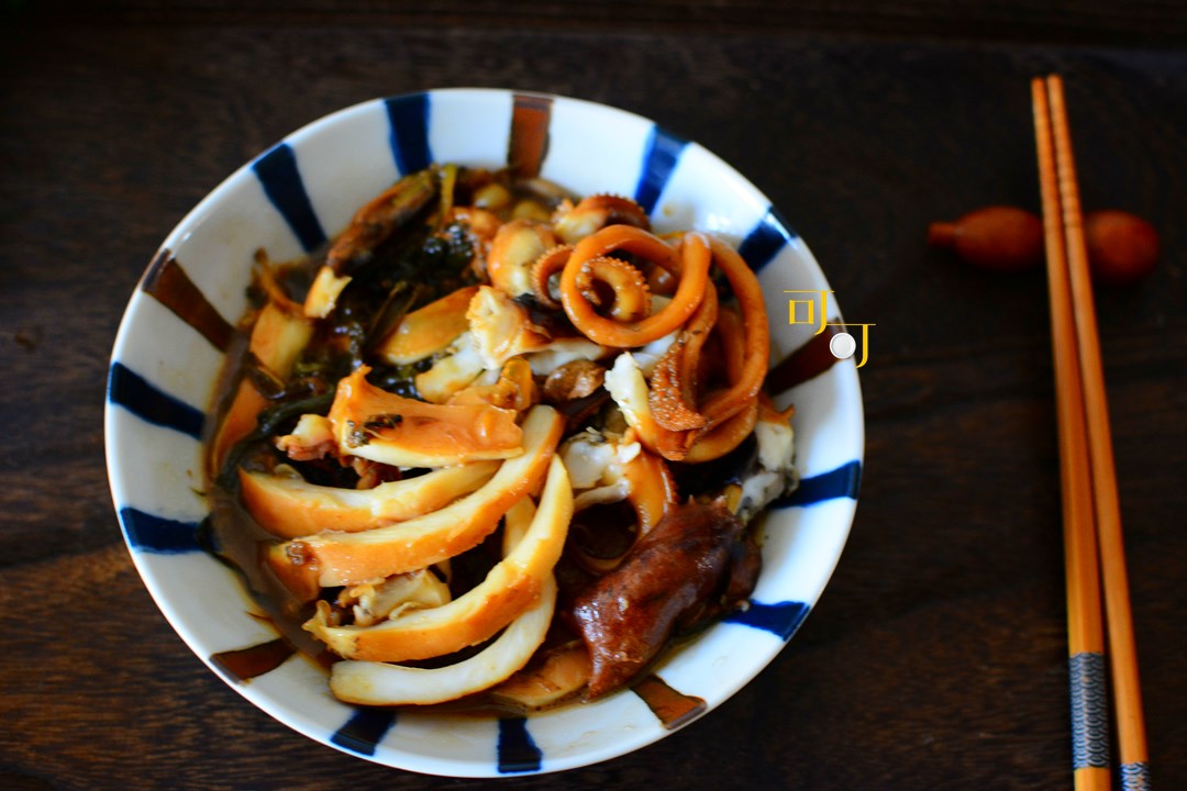 葱姜炒墨鱼片,葱姜炒墨鱼的做法大全