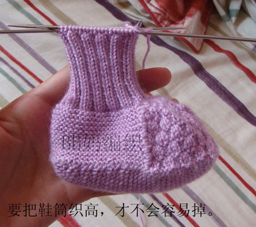 宝妈的编织婴儿鞋教程,6-12月宝宝毛线鞋编织教程完整版