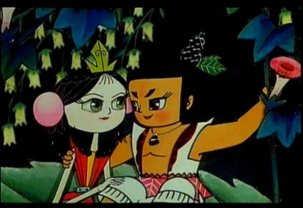 动画片葫芦兄弟剪纸,葫芦兄弟美术片