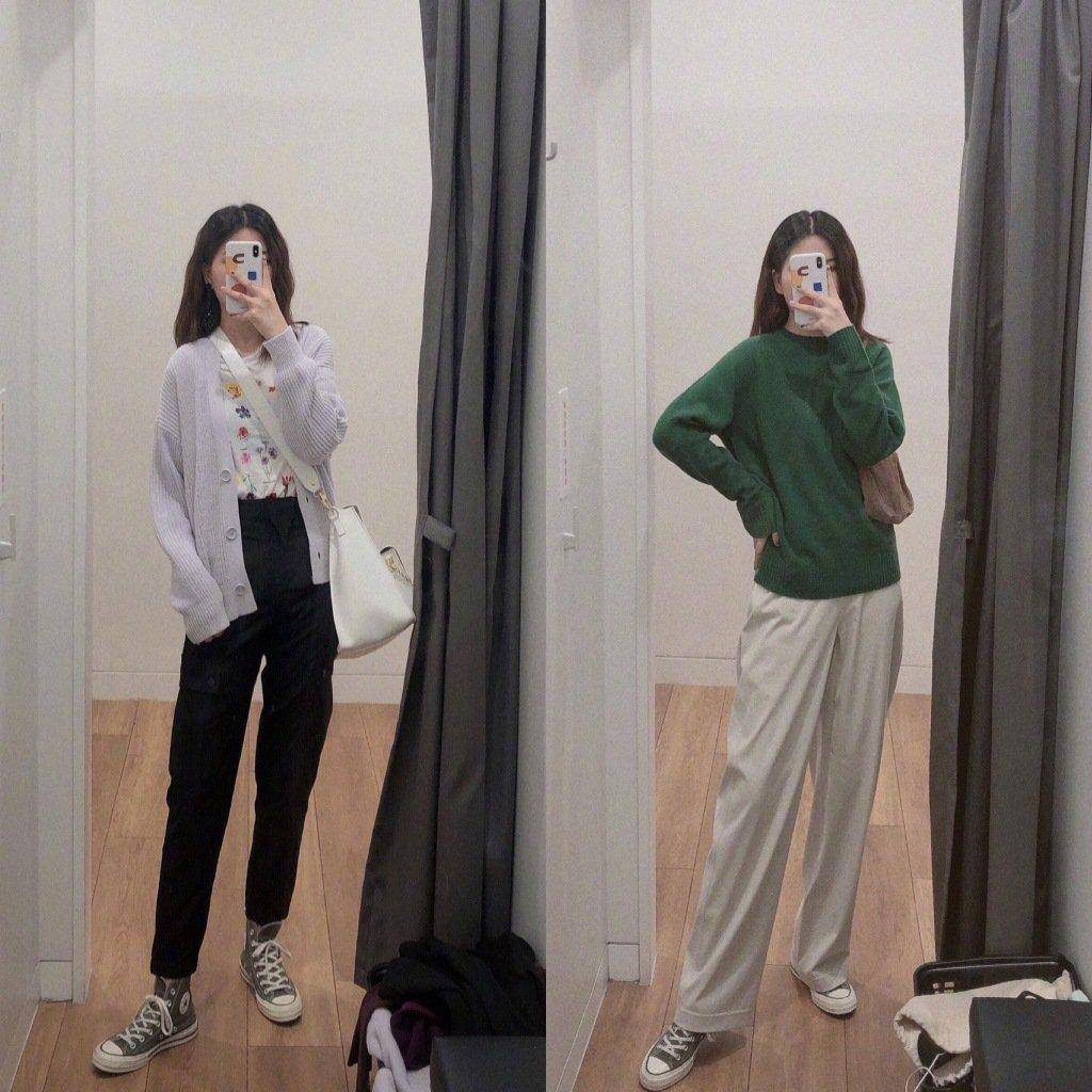 微胖矮个子长大衣穿搭,梨形身材t恤穿搭技巧