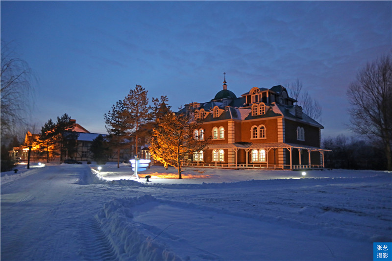 哈尔滨冬季旅游攻略景点,哈尔滨俄式风情伏尔加庄园
