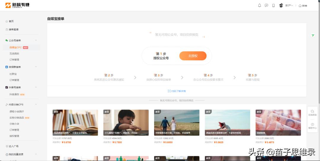 苗子创业,2020做什么网站赚钱最好