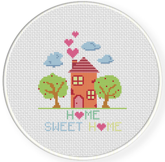 十字绣图案简单可爱动物,可爱十字绣图案大全