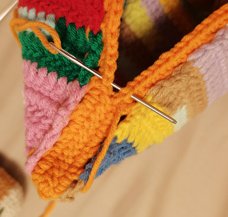 零线头的小包包的钩法,零线头可以钩什么