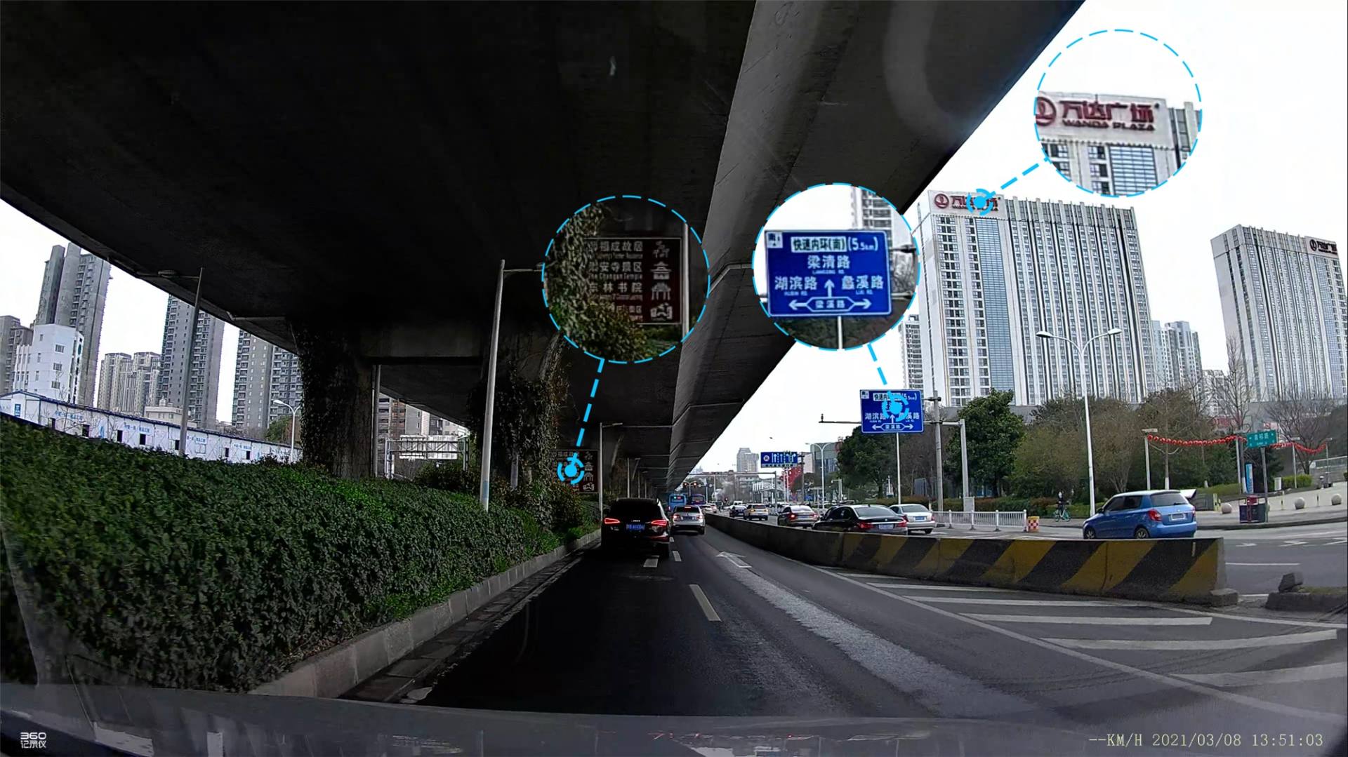 360k980行车记录仪实景导航,360k980记录仪测评