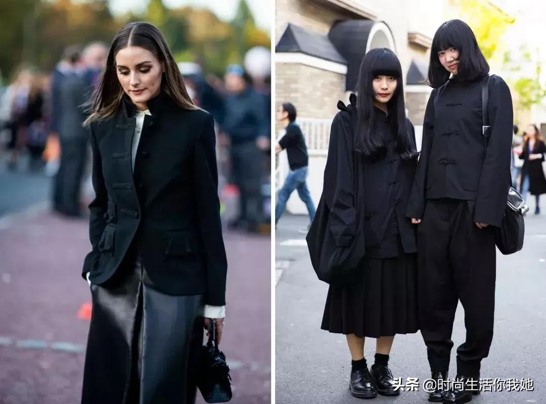 冬季一身黑穿衣搭配,入冬了教你如何百搭穿衣