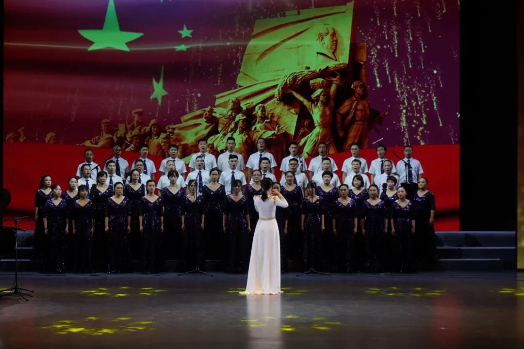 唱响新时代颂歌献给党歌咏比赛,超燃赞歌