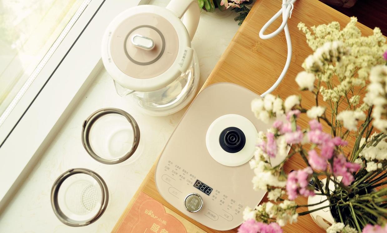 小熊养生壶全自动多功能家用小型,养生壶小熊机械款