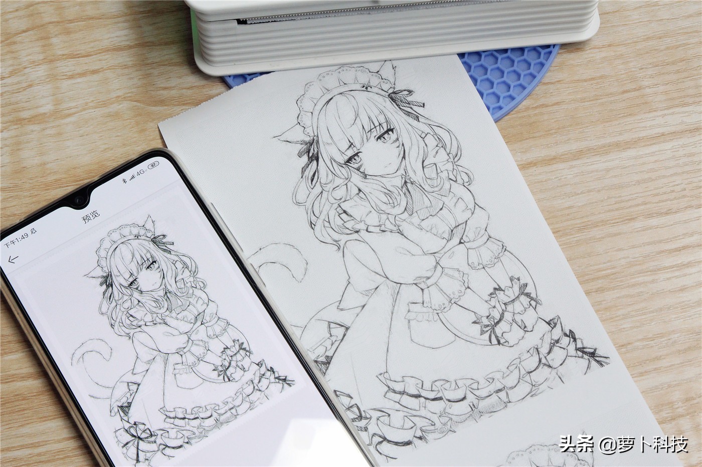 喵喵机第1代打印机,喵喵机打印机p2测评