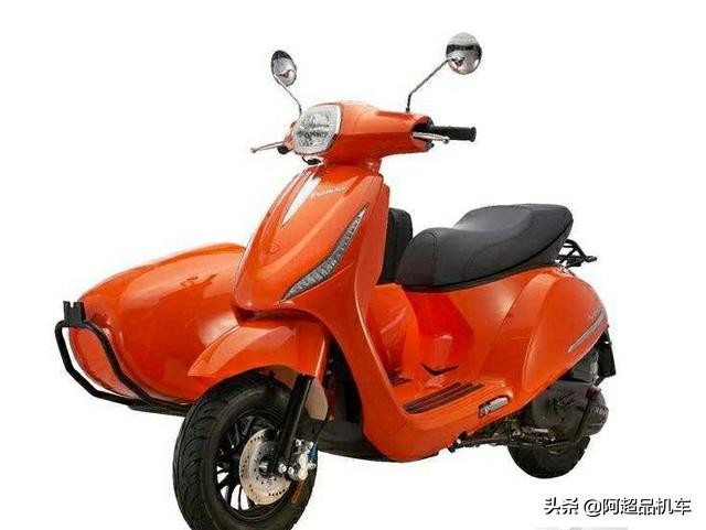 售价9800元,环爵HJ125边三轮,无级变速采用主流风格!