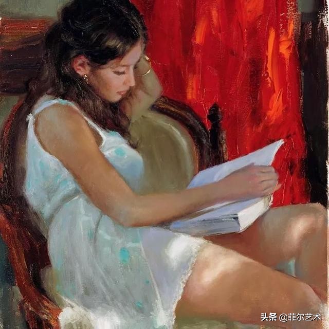 「经典油画」超美超性感的俄罗斯女郎人体油画欣赏