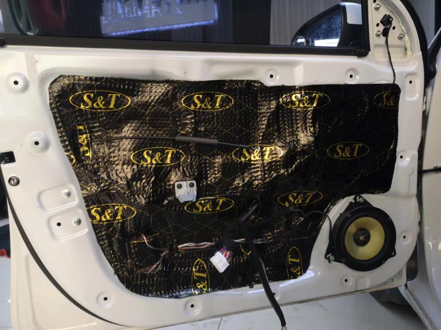 现代悦动改隔音音响,现代悦动增加高音喇叭