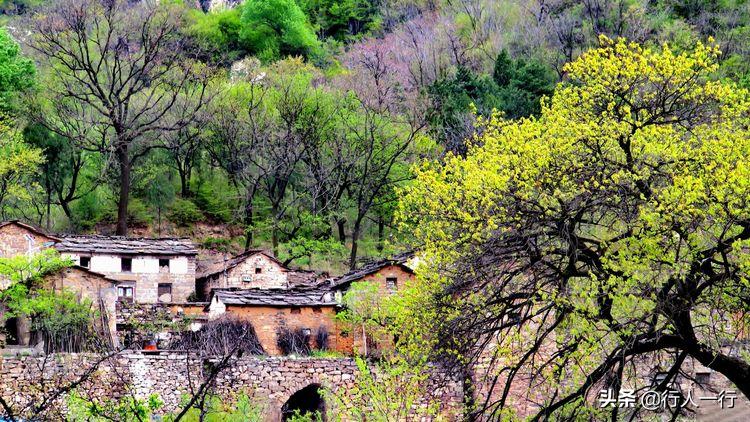 河南太行山悬崖古村,林州太行绝美古村落