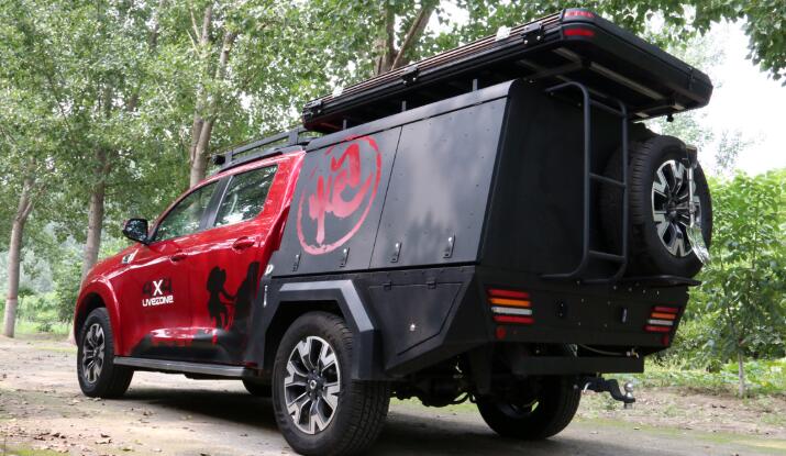 长城二炮越野房车,长城炮房车和大通房车