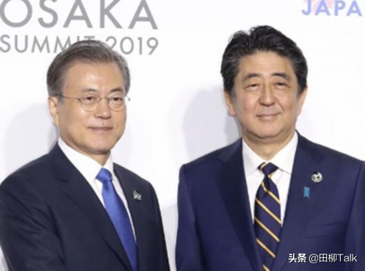韩国总统文在寅和安倍,文在寅和安倍晋三见面会