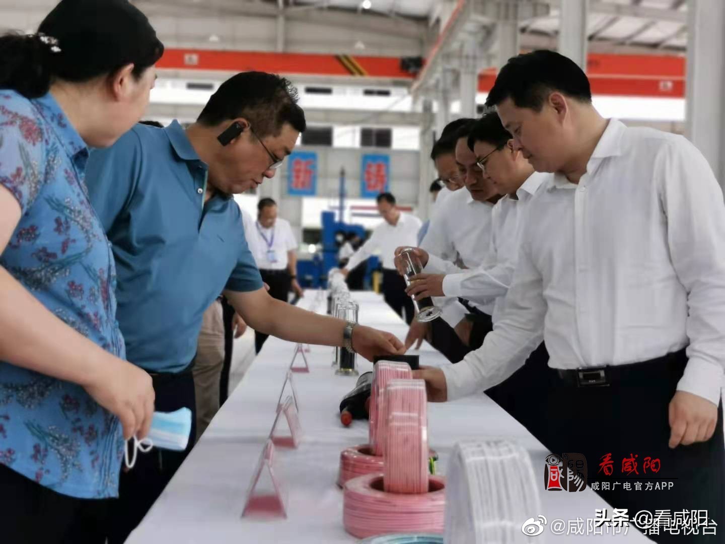 淳化县重点项目建设观摩,咸阳淳化重点项目