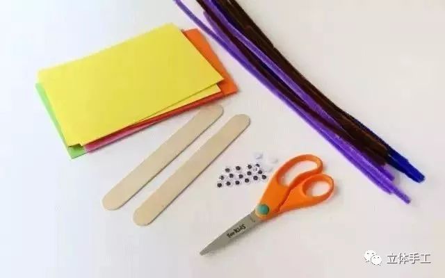 新手玩扭扭棒简单教程,毛根扭扭棒的100种玩法