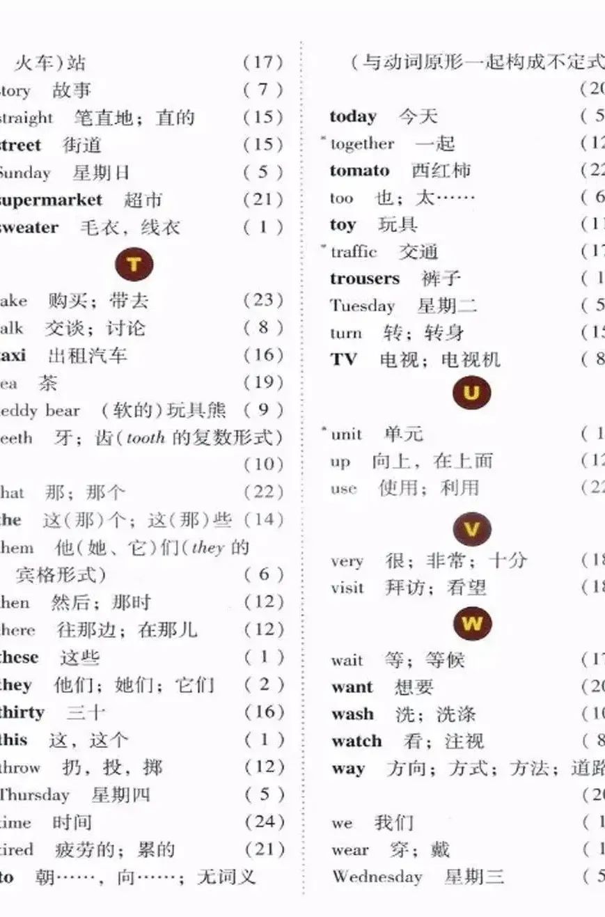 小学英语冀教版四年级上册电子课本（高清可*载下**），暑假预习用