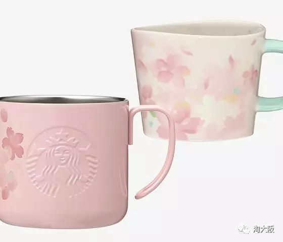 星巴克春日限定樱花星冰乐,星巴克樱花限定加樱花