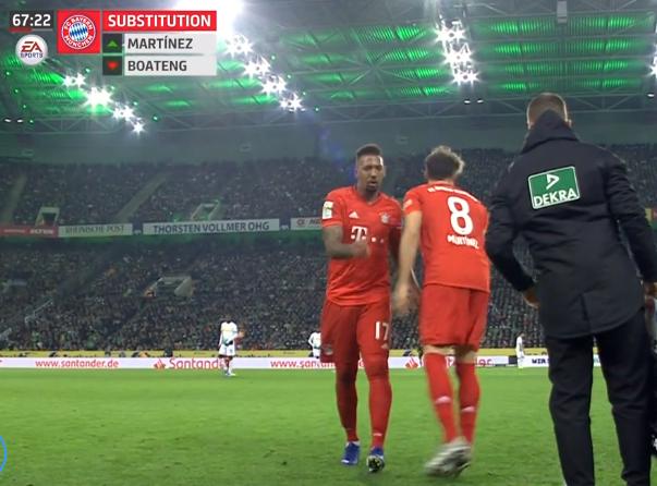 评论拜仁输球,拜仁残阵战门兴