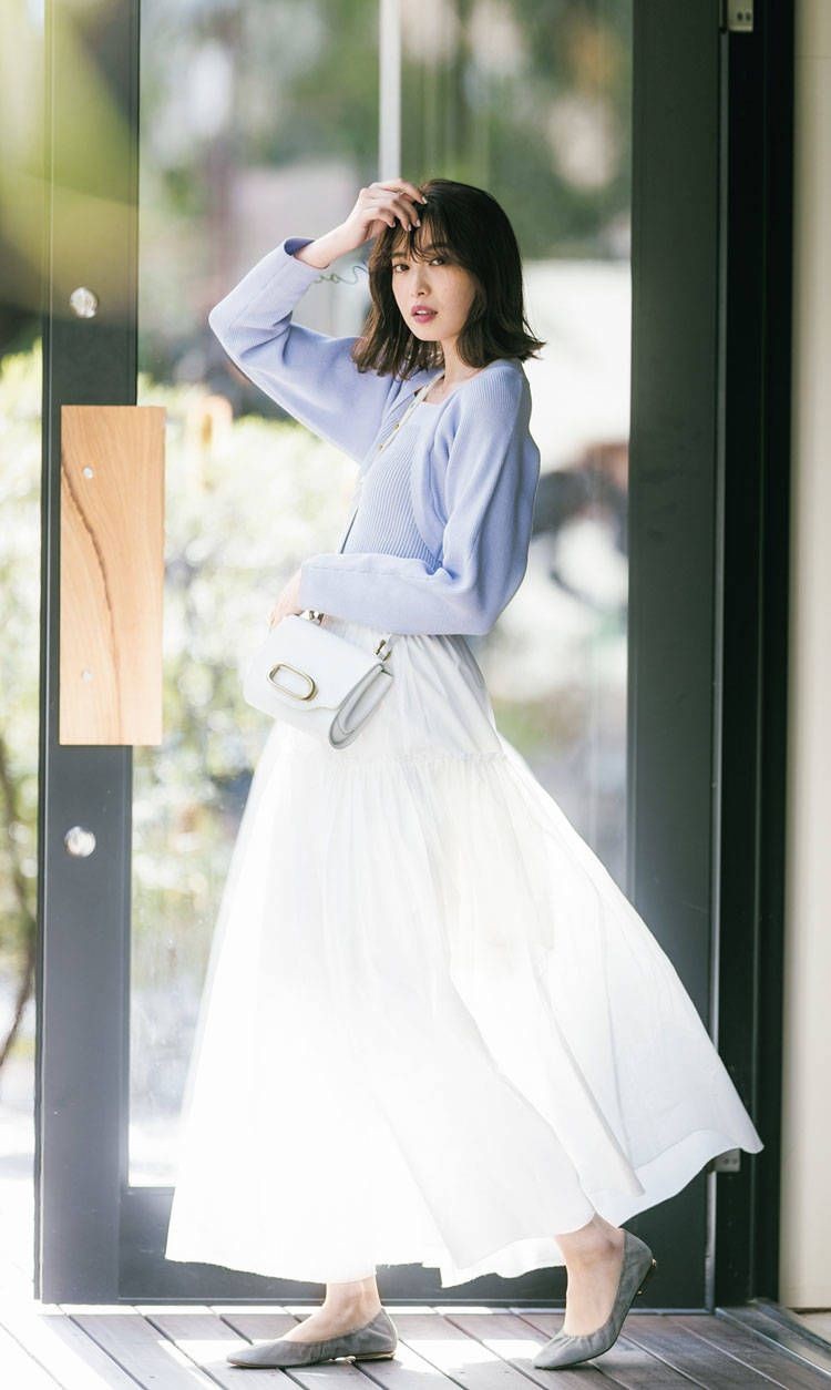 半身裙搭配什么上衣秋冬,百褶半身裙秋冬搭配上衣