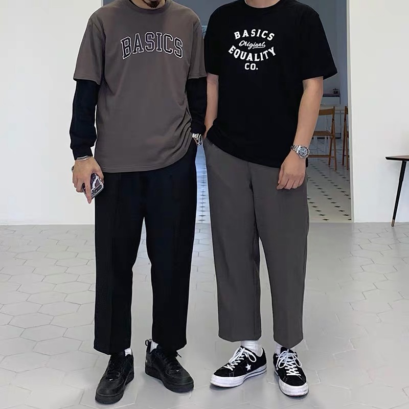 潮男穿搭蓝色牛仔短裤,潮男短裤穿搭