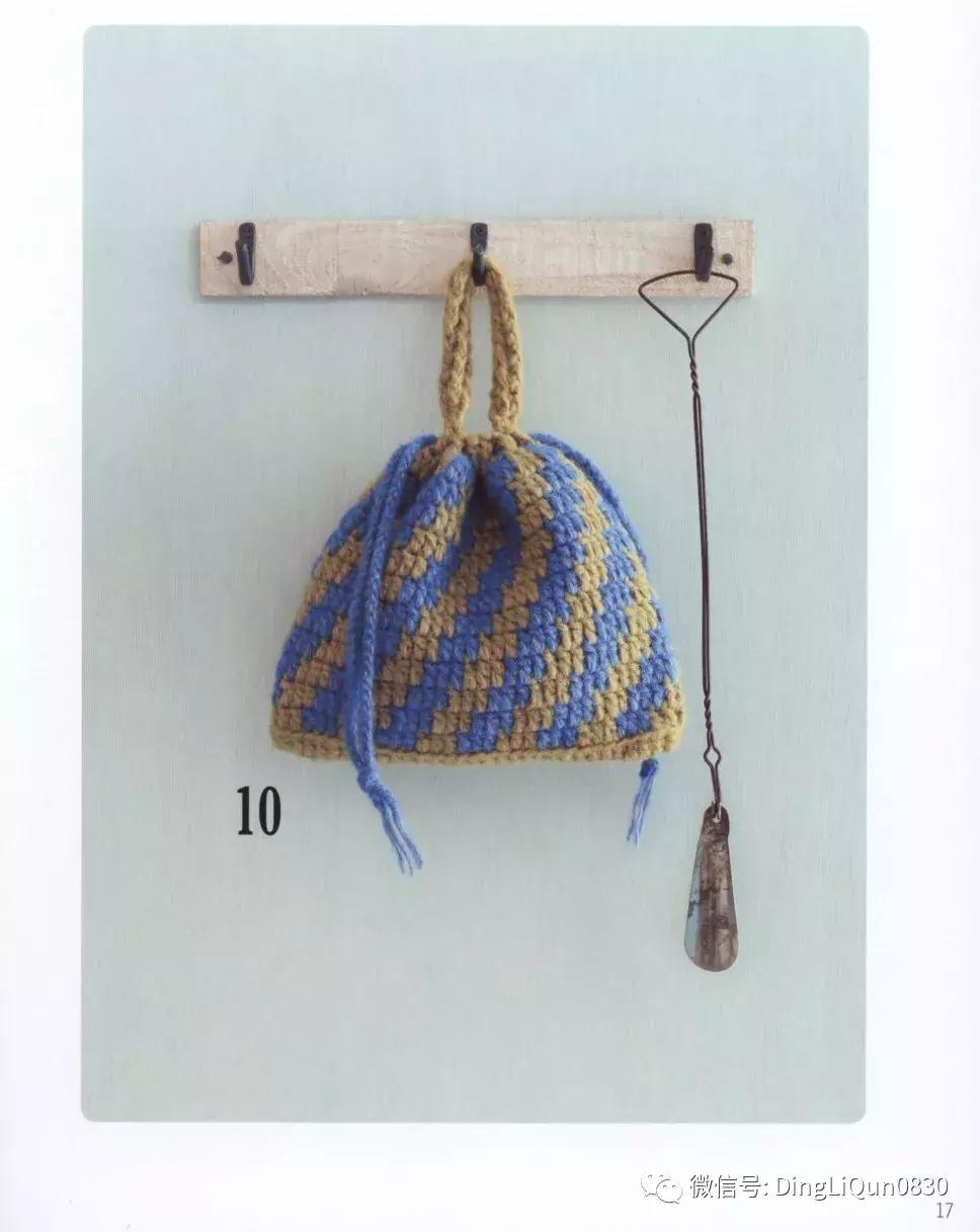 螺旋包包钩编,白狐围脖的钩编图解