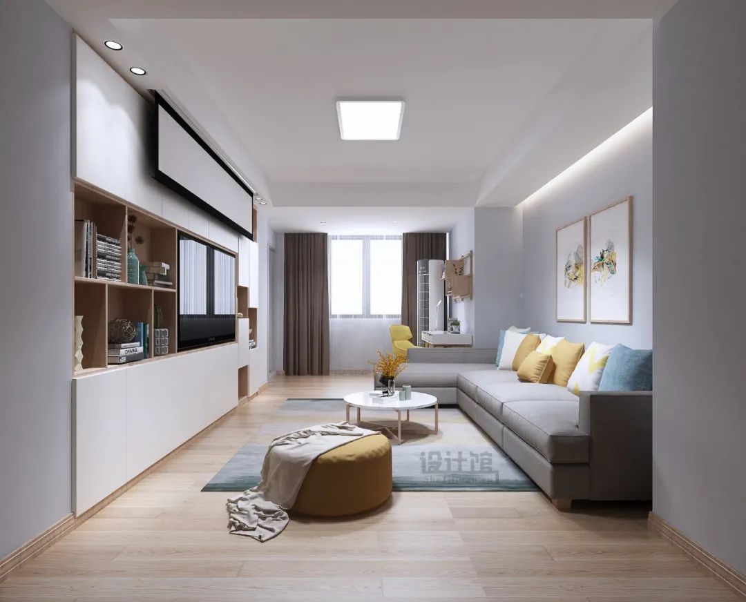 不带阳台户型怎么装修,不带阳台的四米客厅怎么装修