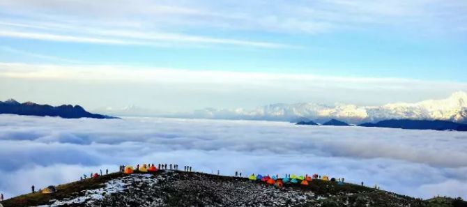 不输桂林山水,比牛背山更适合观看云海的地方