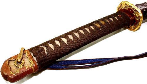 日本武士刀刀柄的小科普，原来日本刀柄制作也这么讲究？