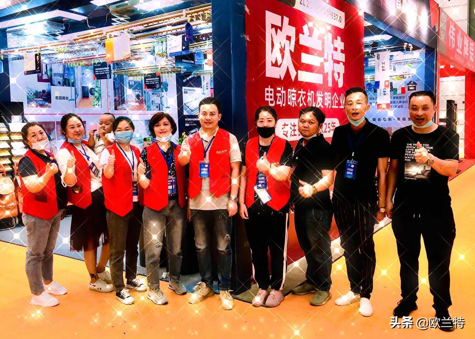 欧兰特2020西安家博会，火爆现场，展王者风范