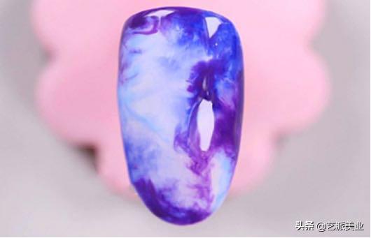 晕染美甲教程初学者步骤,晕染美甲教程锡箔纸