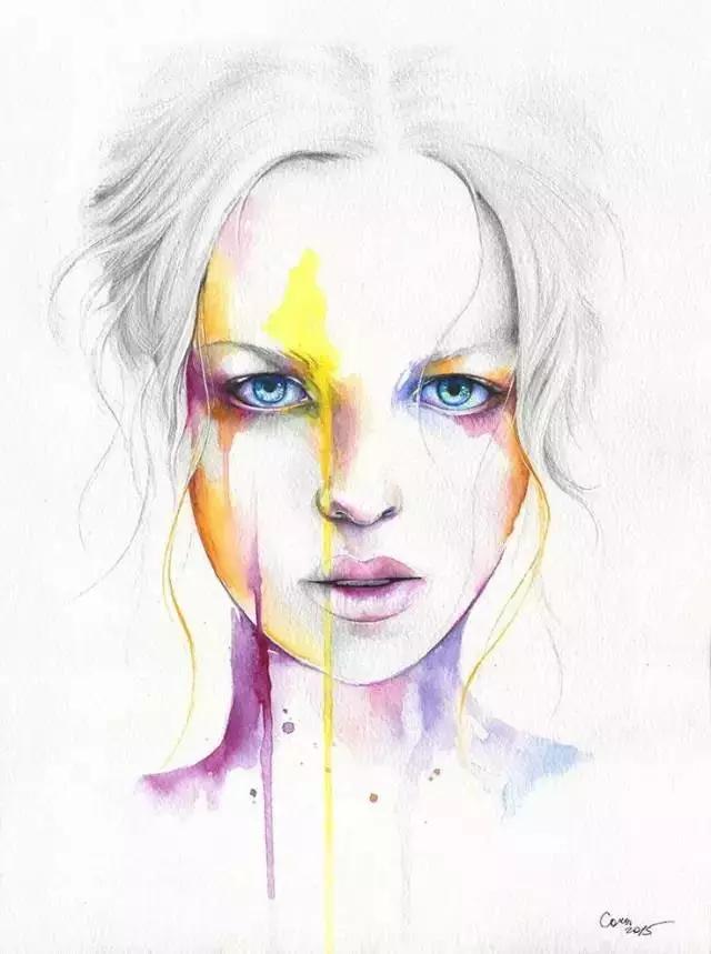 绘画教程初学者水彩笔,水彩画教程入门绘画人物全过程