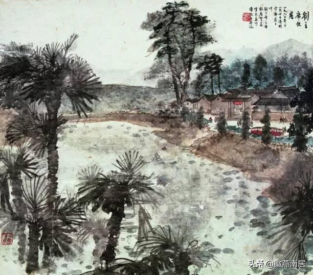 傅抱石在人民大会堂有几幅国画,傅抱石国画作品赏析1500字